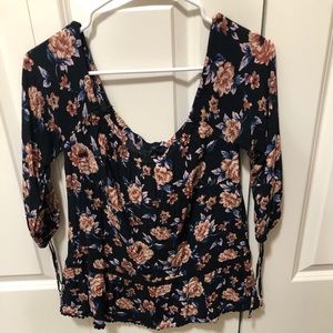 Off the shoulder top